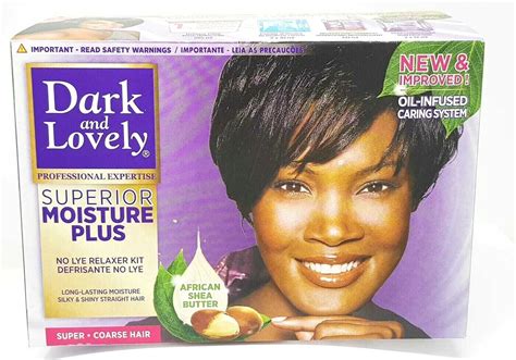 Dark And Lovely No Lye Superior Moisture Plus Hair Relaxer Kit Super EBay