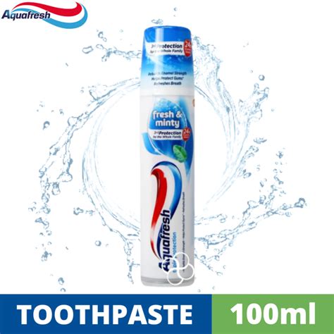 Aquafresh Toothpaste With Pump Triple Action 100ml Lazada Ph