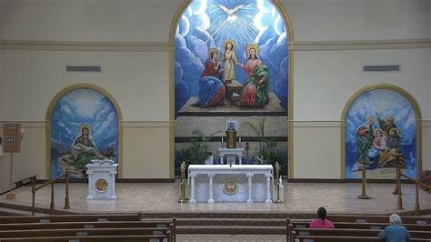 Holy Mass Live Streamed From St Ann Catholic Church In Clayton North
