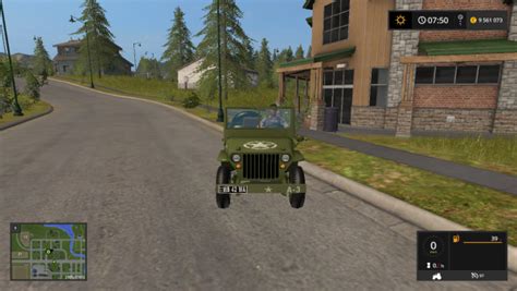 Скачать Farming Simulator 17 Jeep Willys V 11 Геймплей