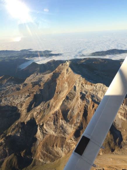 Friday Photo Swiss Alps Rise Above The Fog Air Facts Journal