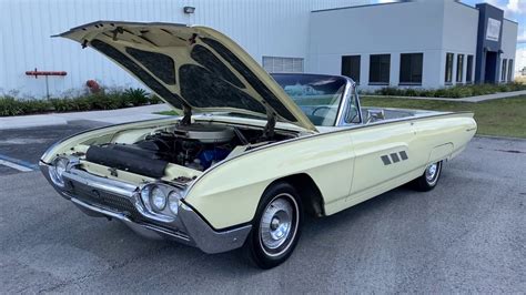 1963 Ford Thunderbird T Bird Convertible 390 For Sale Youtube