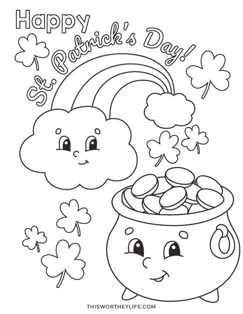 St Patrick S Day Worksheets Free Printables Kid Activity
