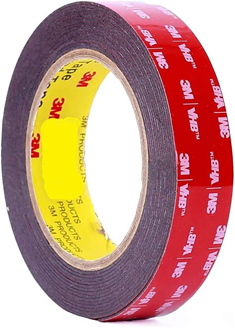 3m 1 25mm X 9 Ft Vhb Double Sided Foam Adhesive Tape 5952 Grey