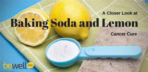 Screening tests can find precancerous polyps, so they. A Closer Look at Baking Soda and Lemon Cancer Cure ...