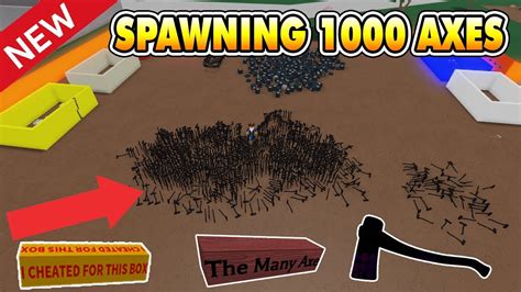 How To Spawn 1000 Endtimes Axes New Method Lumber Tycoon 2 Roblox