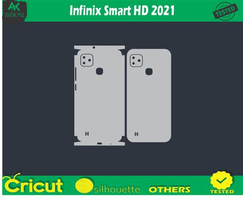 Infinix Smart Hd 2021 Skin Vector Template Ak Digital File