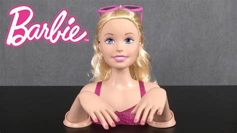 Barbie Crimp And Color Deluxe Styling Head From Just Play Youtube