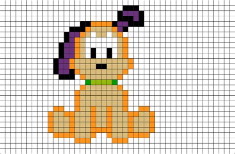 Cute Puppy Pixel Art Grid Pixel Art Grid Gallery
