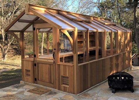 Shed Style — Cedar Built Greenhouses