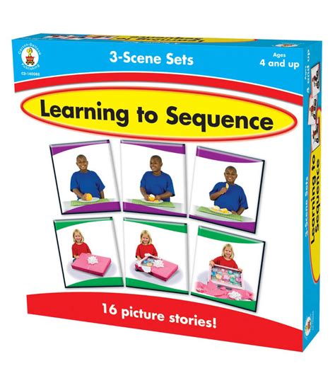 Learning To Sequence 3 Scene Board Game Grade Pk 1