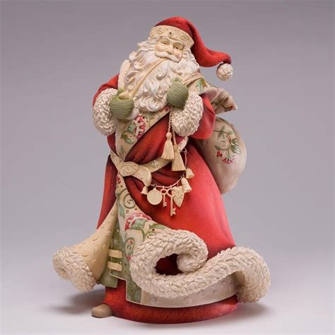 Collectible Santa Figurines The Heart Of Christmas Masterpiece Santa