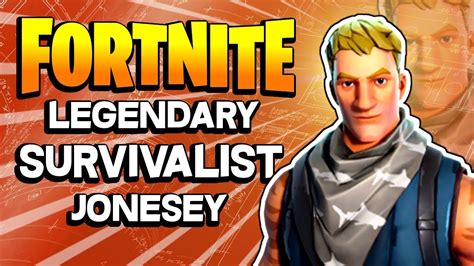 The first is to reach level 20 on the battle. Survivalist Jonesy - Fortnite Save the World PVE 2018 ...
