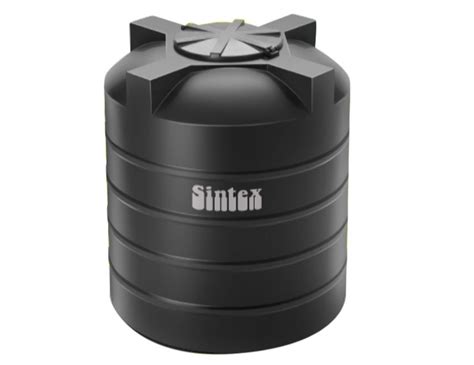 Black Plastic Sintex Classic Double Wall Water Tank Capacity 500