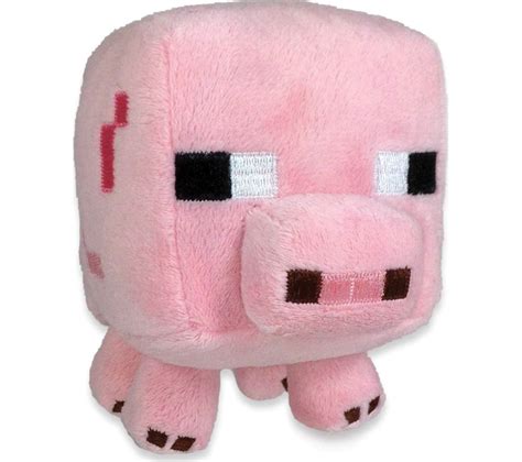 Buy Minecraft Baby Pig Plush Toy 8 Pink Free Delivery Currys