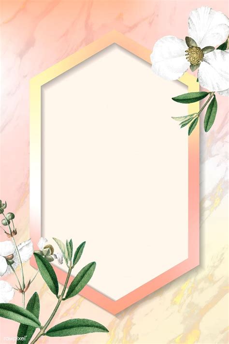Download Download premium vector of Hexagon frame with bulltongue ...