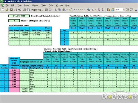 Dupont 12 hr schedule pdf : Rotating Schedule Maker - planner template free