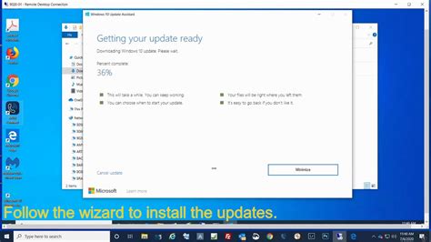 How To Download And Install Windows 10 Update Assistant Youtube