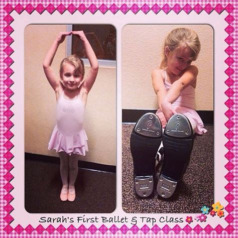 First Ballet And Tap Dance Class She Had So Much Fun Tap Dance