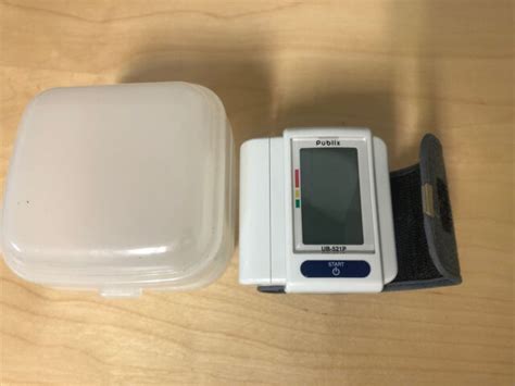 Publix Ub 521p Wrist Blood Pressure Monitor Travel Case For Sale Online