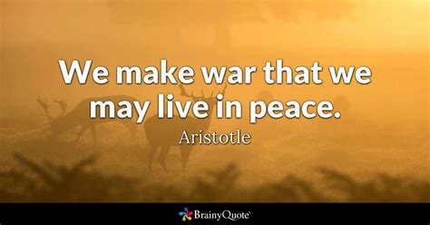 Top 1 Quotes And Sayings About Peace War
