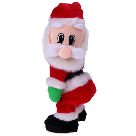 Electric Christmas Santa Claus Toys Shaking Butt Walk Christmas Twisted