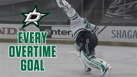 Re Live Every Dallas Stars Overtime Goal From The 2020 Stanley Cup