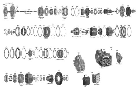 F4a41 Transmission Parts Diagram Trans Parts Online
