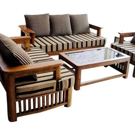 Wood has always been one of the best material when it comes to sofa manufacturing. Wooden Sofa Set at Rs 40000/set | Wooden Sofa Set | ID: 20203079012