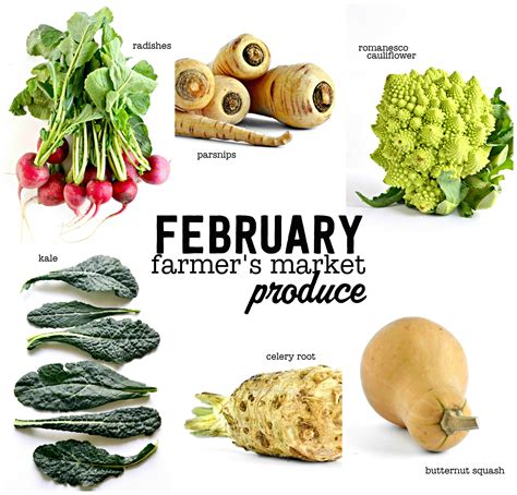 List of holidays and happenings. What's in Season for February - Fork and Beans