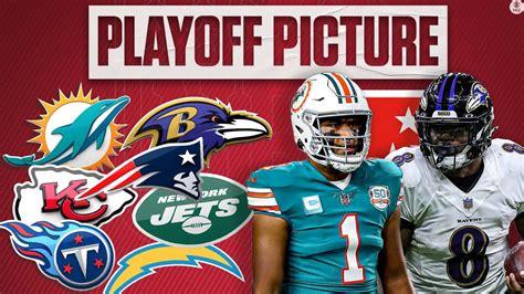 Updated Nfl Playoff Picture Picks And Predictions For The Current Afc