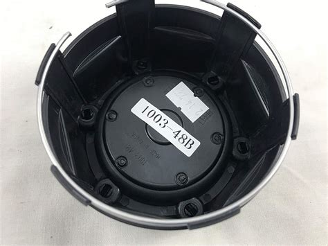 Fuel Matte Black Custom Wheel Center Cap (QTY 4) 1003 48b  