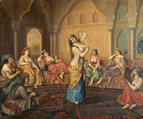 The Harem Dancer By Sandor Alexander Svoboda Dancer Painting Dancers