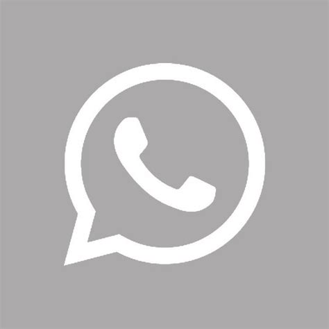 Whatsapp Grey App Icon App Icon Ios App Icon Design App Icon Design