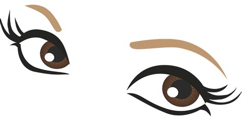 Vector Gratis Ojos Brown Dibujo Alumno Imagen Gratis En Pixabay