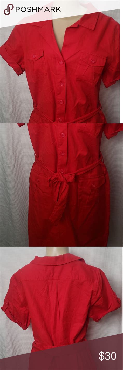 Bannana Republic Dress Nwt Size 14 Beautiful Red Dresses Dresses