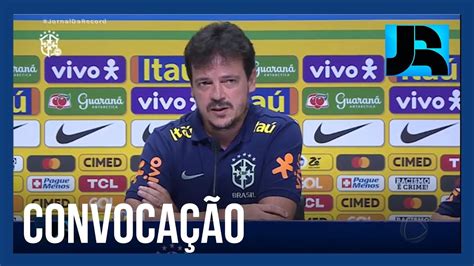 Fernando Diniz apresenta nova lista de convocados da seleção brasileira