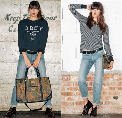 Obey Clothing 2013 Fall Womens Lookbook Denim Jeans Fashion Week
