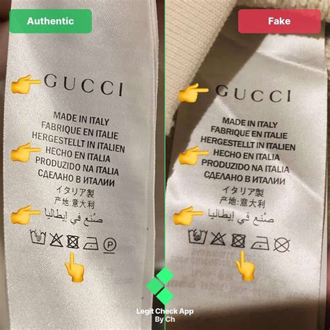 As a final security check, an ultraviolet pattern that can only be viewed with a black light device is printed under the amount box on the check. How To Spot Fake Gucci Hoodies (Real Vs Fake Guide ...