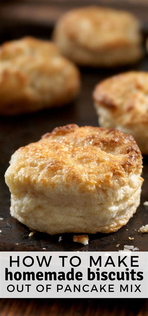 Dip your apples in pancake mix and throw them in. How to Make Homemade Biscuits out of Pancake Mix - Yes! It ...