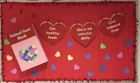 National Heart Month Image Valentine Bulletin Boards National Heart