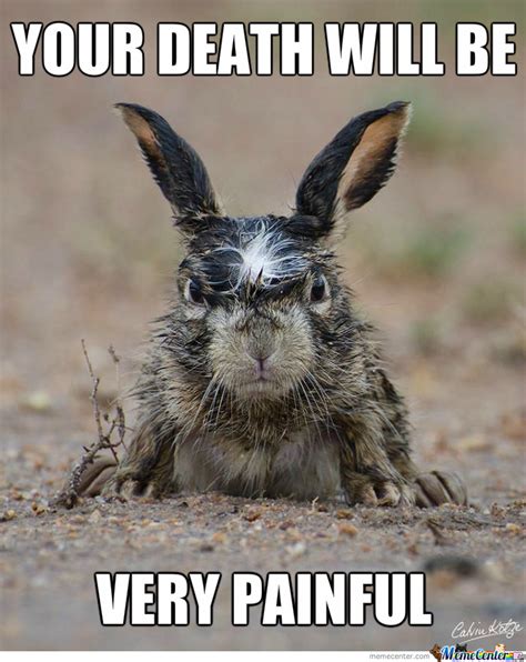 Angry Rabbit Is Angry By Zul83 Meme Center