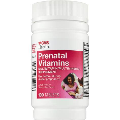 Cvs Health Prenatal Tablets With Minerals