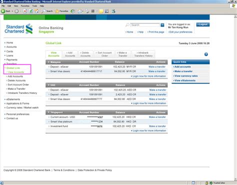 This is a comprehensive article on opening a corporate bank account in singapore. Online Banking FAQ - Global Link Service - Standard ...