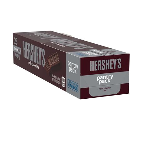 Hersheys Milk Chocolate Snack Size Candy Bars Pantry Pack Shop