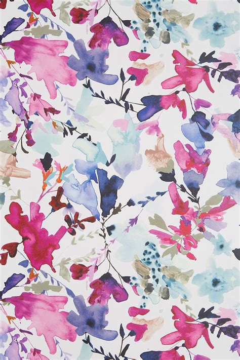 Authentic, old stock vintage wallpaper from the hannah's treasures collection. Anthropologie Wildflower Study Wallpaper | Watercolor ...