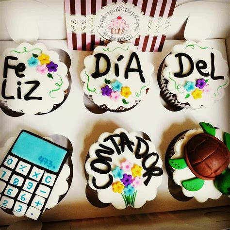 Feliz Día Del Contador The Pink Cupcake Facebook