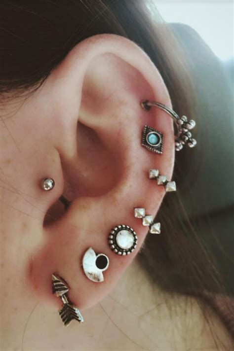 In this post, we answer some common questions q: So You're Considering a New Ear Piercing | Unique ear ...