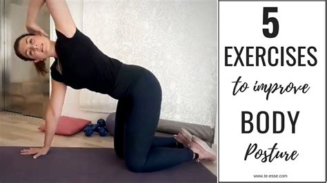 5 Exercises To Improve Your Body Posture Youtube