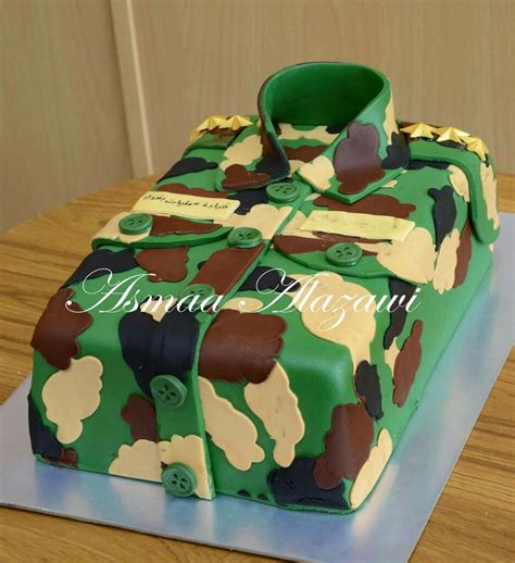 Wanted a kid friendly army cake so went with training camp. Military cake | Asmaa Alazawi Cake | Pinterest | Military ...